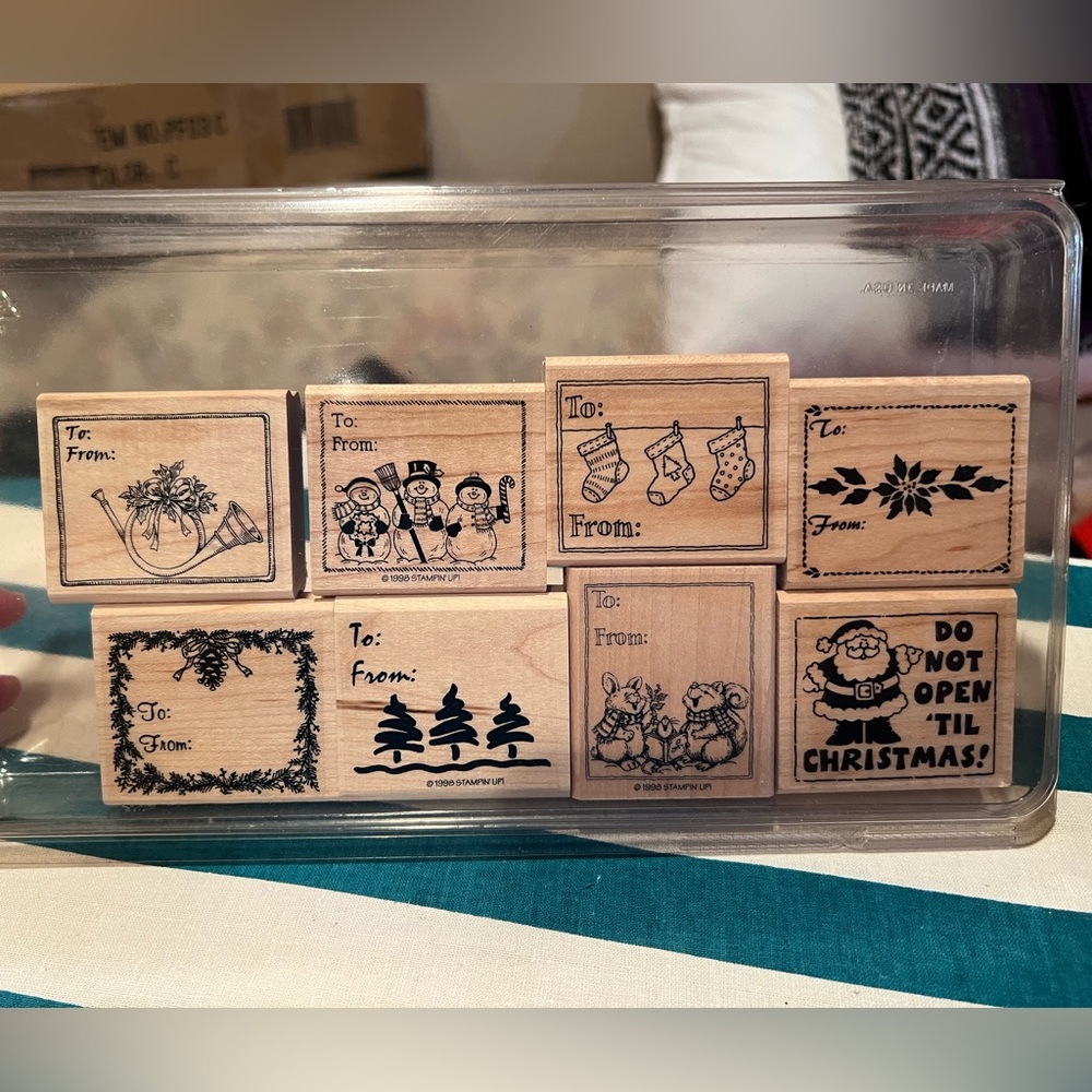 Stampin’ Up Christmas Gift Tags
